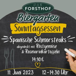 Sonntagsessen 11.6.2023 